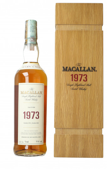 Macallan Speyside  Scotch Whisky 30 year old 1973 2003 70cl 60.6% OB- Fine & Rare