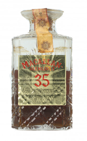 Macallan Speyside Scotch Whisky 35 year old - Bot.70's-80's 75cl 43% Gordon MacPhail  -low level