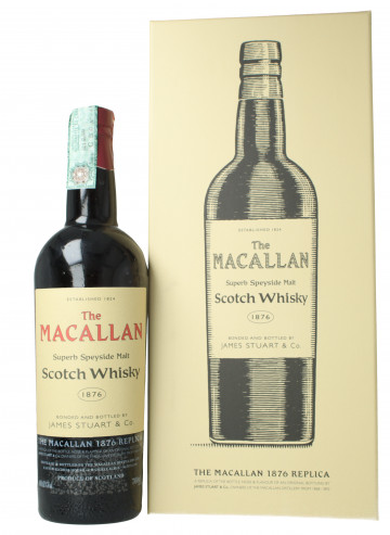 Macallan Speyside Scotch Whisky 70cl 40.6% ob- Replica 1876