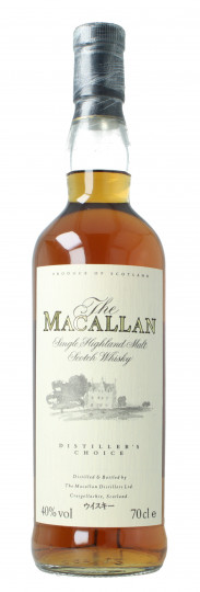Macallan Speyside  Scotch Whisky 70cl 40% Distiller's Choice
