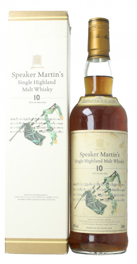 Macallan Speyside  Scotch Whisky 70cl 40% OB-  Speaker Martin