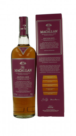 Macallan Speyside Scotch Whisky 70cl 48.5% Edition 5