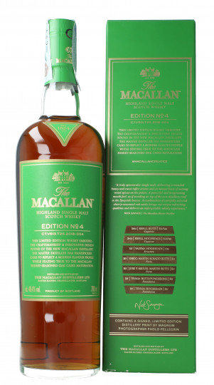 Macallan Speyside  Scotch Whisky 70cl 48.8% OB  -Edition  n. 4
