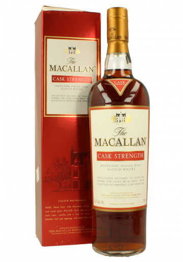 Macallan Speyside  Scotch Whisky 750ml 60.1% OB-Cask Strength