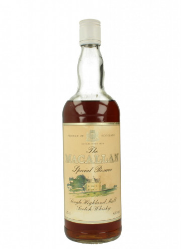 MACALLAN  Speyside Scotch Whisky Bot in The 80's 75cl 43% ob- Special reserve