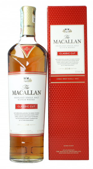 Macallan Speyside Scotch Whisky Classic Cut 2018 75cl 51.2%