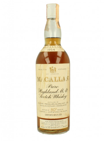 MACALLAN  Speyside Scotch Whisky Over 15 years Old 1954 75cl 45,85% OB  -Rinaldi Import