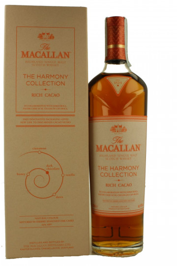 Macallan Speyside  Scotch Whisky Rich Cacao 70cl 44% OB-The Harmony collection
