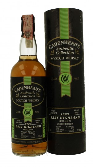 MACDUFF 12 years old 1989 2001 70cl 57.6% Cadenhead's - Authentic Collection