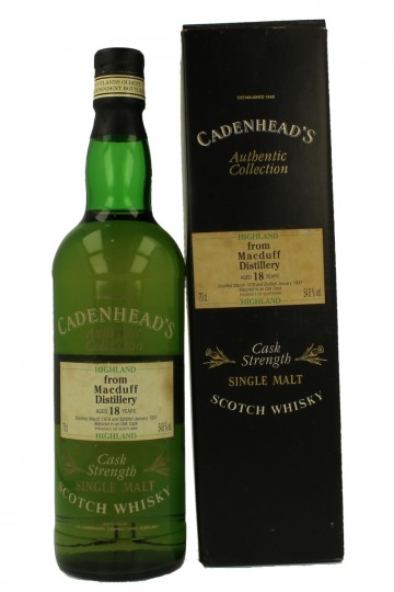 MACDUFF 18yo 1978 1997 70cl 54.8% Cadenhead's -Authentic Collection
