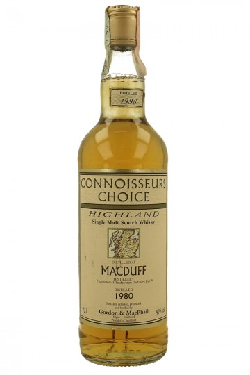 MACDUFF 1980 1998 70cl 40% Gordon MacPhail - Connoiseur Choice