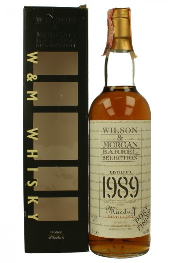 MACDUFF 1989 2002 70cl 46% Wilson & Morgan  - Port Finish