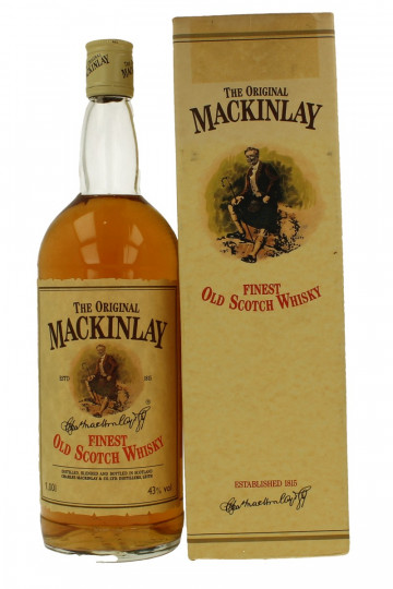 MacKinlay Finest Scotch Whisky Bot 70-80's 100cl 43% Charles Mackinlay