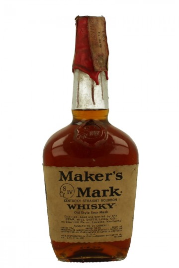 Maker Mark's  Kentucky Straight Bourbon Whiskey Bot.60/70's 75 CL 45%