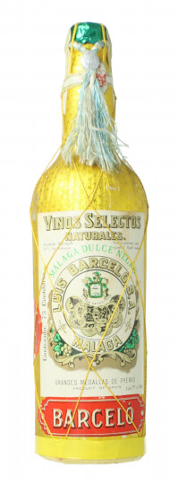 Malaga wine  Barcelo Bottled 1980 circa 75cl