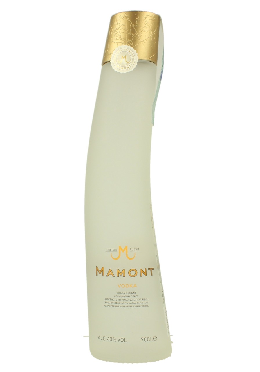 MAMONT 70cl 40% - Russian Vodka - Products - Whisky Antique, Whisky ...