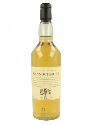 MANNOCHMORE 12yo Bot.2000's 70cl 43% OB - Flora & Fauna