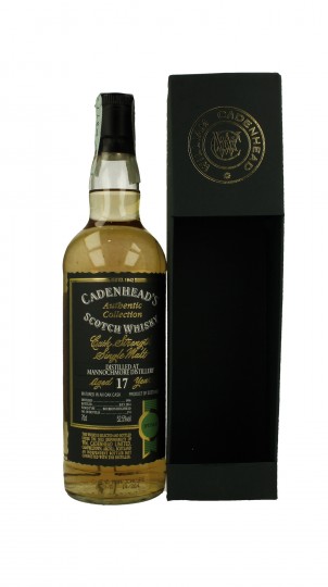 MANNOCHMORE 17 Years Old 1996 2014 70cl 52.5% Cadenhead's - Authentic Collection