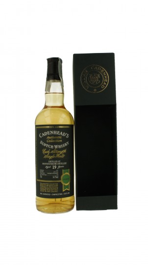 MANNOCHMORE 19 years old 1997 2016 70cl 54.7% Cadenhead's - Authentic Collection