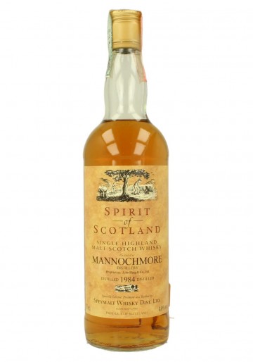 MANNOCHMORE 1984 Bot.90's 70cl 40% Speymalt - Spirit of Scotland