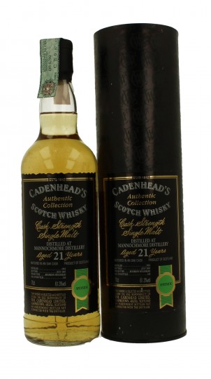 MANNOCHMORE 21 years old 1982 2003 70cl 61.3% Cadenhead's - Authentic Collection