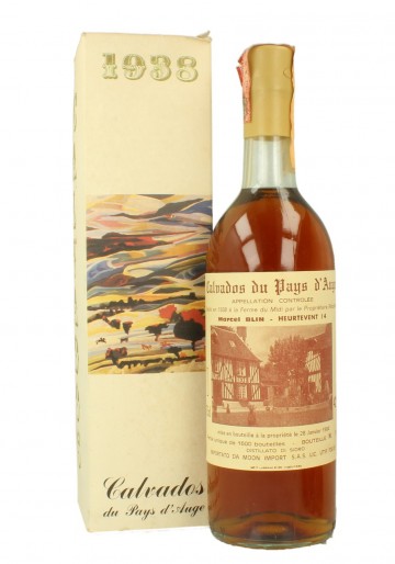 MARCEL BLIN Calvados du Pays D' Auge 1938 1984 75cl 42% Moon Import