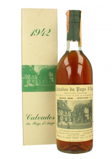 MARCEL BLIN Calvados du Pays D' Auge 1942 1985 75cl 44.8% Moon Import