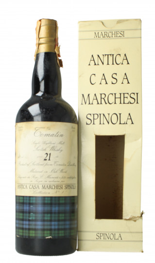 MARCHESI SPINOLA Full Set 6 Bottles Scotch Whisky Bot.1990 6x75cl Sestante- Milton Duff-Longmorn-port Ellen-Glen Gordon-Glenlossie-Tomatin