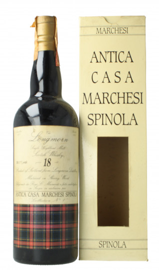 MARCHESI SPINOLA Full Set 6 Bottles Scotch Whisky Bot.1990 6x75cl Sestante- Milton Duff-Longmorn-port Ellen-Glen Gordon-Glenlossie-Tomatin