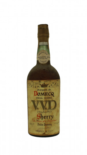 Marquis De Domecq  Sherry Wine Bot 60/70's 75cl very very dry
