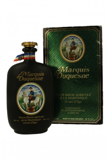 Marquis Duquesne Rum 12 Years old 70cl 40% - Rhum Vieux Agricole -