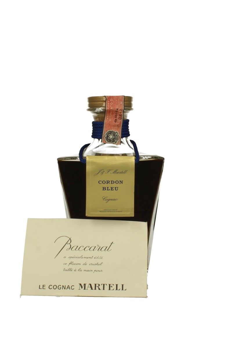 Martell Cognac Baccarat Decanter - Bot. in The 70's 75CL 43% OB