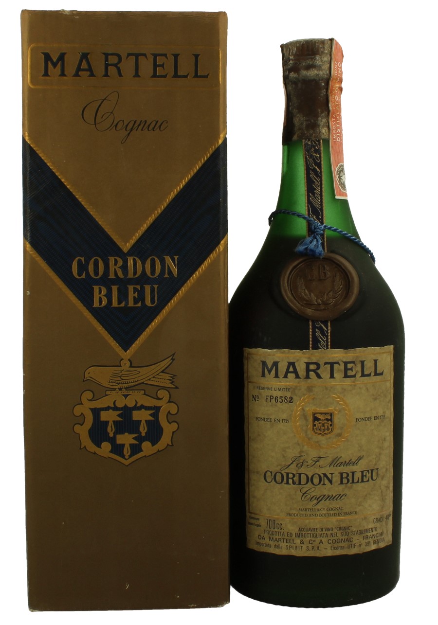 Martell Cordon Blue Cognac 70cl 40% Imported 1978 - Products