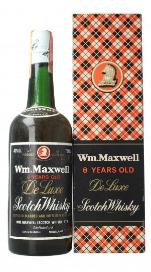 Maxwell  Blended  Scotch Whisky 8 years old Bottled around 1960-1970 75cl 43% OB  -