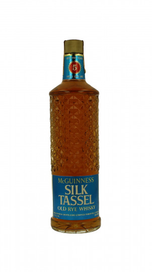 MC GUINNESS Old Silk 5 years old 1968 75cl 40% Old Rye Whiskey