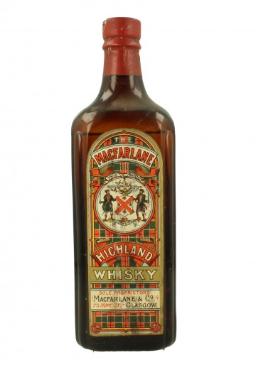 McFARLANE Highland Bot.around 1900 75cl