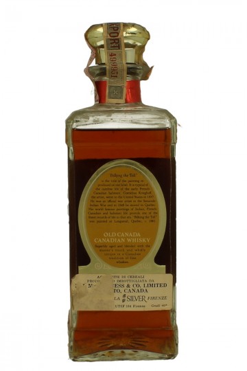 MCGUINNESS Old Canada whiskey Bot 60/70's 75cl 40%