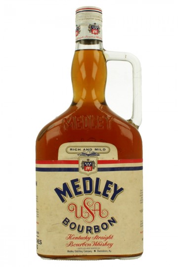 Medley  Kentucky Straight Bourbon Whiskey bot 60/70's 150cl 86 US-Proof