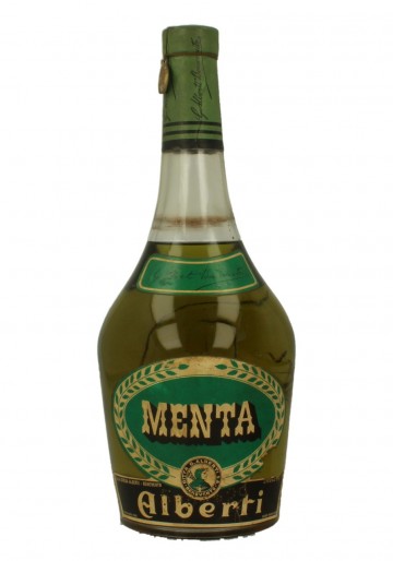 MENTA   ALBERTI  100 CL    % BOTTLED IN THE 50'S  