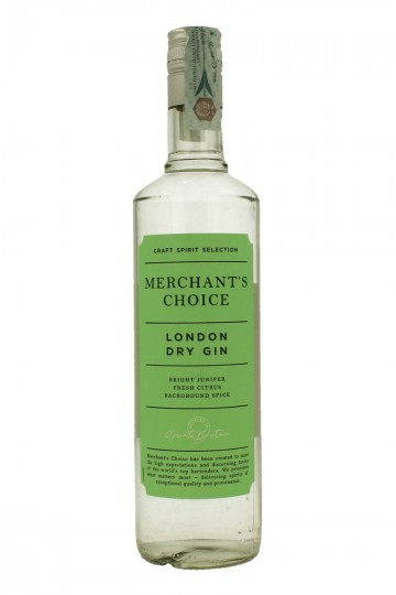 Merchant's choice London Dry Gin 70cl 40%