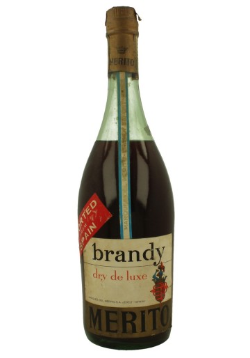 MERITO de luxe Brandy Bot.60/70's 75cl 40 %
