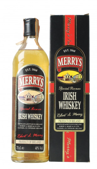 Merry  Irish whiskey 1990 circa 70cl 40% Ob-