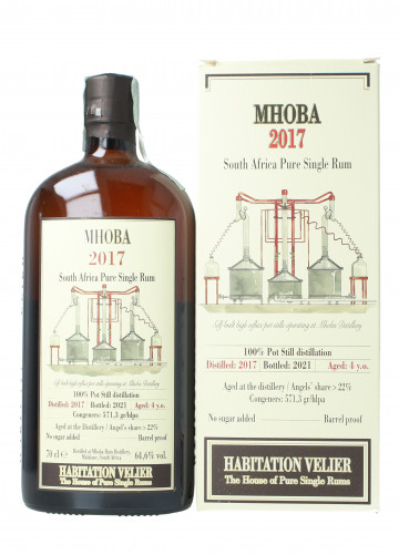 MHOBA South Africa Rum 2017 2021 70cl 64.6% - Velier