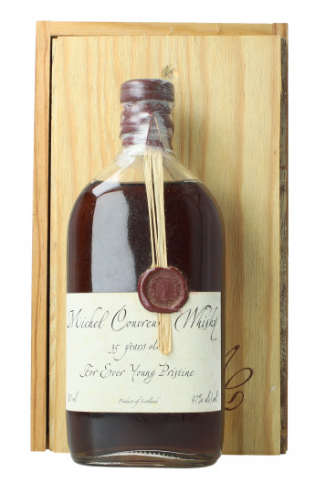 MICHEL COUVREUR'S Single Malt 35  years old 1970 50cl 47% OB-For Ever Young Pristine