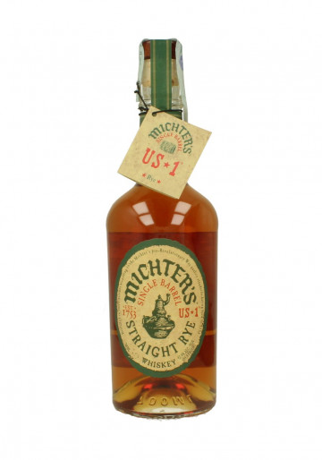 MICHTER'S 70cl 42.4% RYE STRAIGHT Single Barrel L22B339