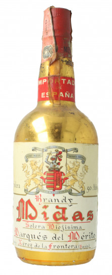 MIDAS BRANDY  Spain 50 yo Solera - Bot.70's 75cl 41%