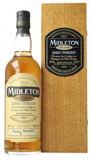 MIDLETON Irish Whiskey 1991 70cl 40% very rare