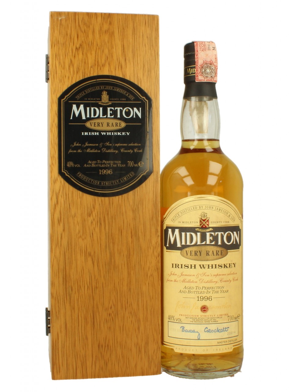 MIDLETON VERY RARE IRISH WHISKEY 1996 70 CL 40 Products Whisky Antique, Whisky & Spirits