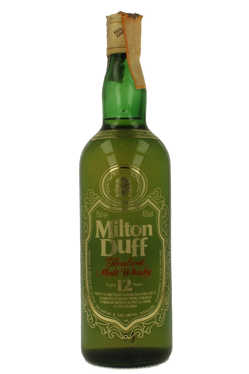 MILTON DUFF 12yo Bot.80's 75cl 43% OB - Products - Whisky Antique