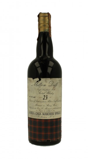 MILTON DUFF 23 Years Old 1966 1990 75cl 61.4% Sestante  -Marchesi Spinola